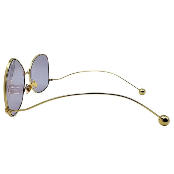 7024 | Purple Butterfly Lens Sunglasses - Picture 3 of 5